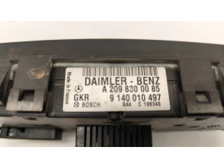 Блок управления климат-контролем A2098300085, 9140010497   Mercedes-Benz C W203