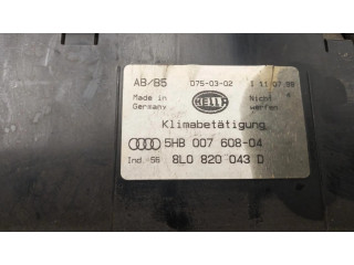 Блок управления климат-контролем 8L0820043D   Audi A3 S3 8L