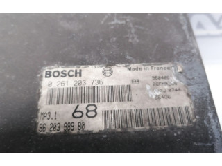 Řídící jednotka 9620398980, 0261203736   Peugeot 106 