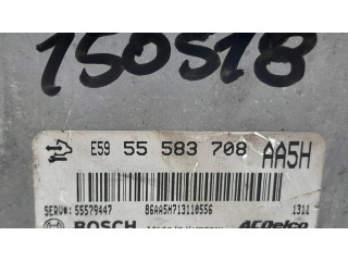 Блок управления двигателя E5955583708, 150518   Chevrolet Aveo