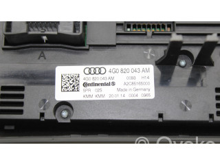 Блок управления климат-контролем 4G0820043AM   Audi A6 S6 C7 4G