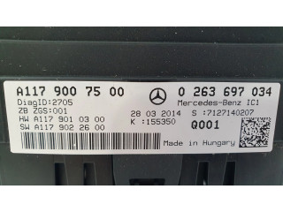 Přístrojová deska  Mercedes-Benz CLA C117 X117 W117 2015 A1179007500, A1179010300  