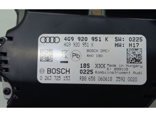 Панель приборов 4G9920951K, 4G9920951K   Audi A6 C7       
