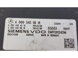 Řídící jednotka A0005456916   Mercedes-Benz E AMG W212 2009