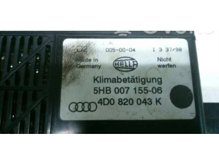 Блок управления климат-контролем 4D0820043K   Audi A8 S8 D2 4D