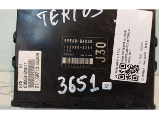 Řídící jednotka 89560-B4030, 3SZVE   Daihatsu Terios 2006