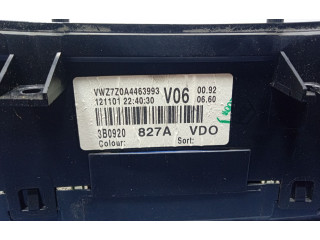 Панель приборов 3B0920827A, 3B0920827A   Volkswagen PASSAT B5.5       