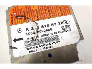 Блок подушек безопасности a2118705726   Mercedes-Benz CLS C219