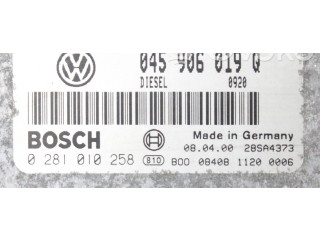 Řídící jednotka 045906019Q, 0281010258   Volkswagen Lupo 2000