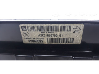 Přístrojová deska  Opel Ampera 2011 22860595, 22860595  