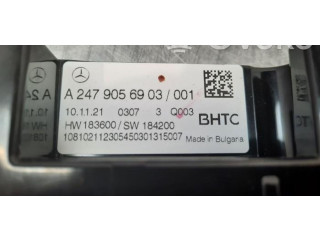 Блок управления климат-контролем A2479056903   Mercedes-Benz CLA C118 X118