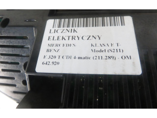 Přístrojová deska  Mercedes-Benz E AMG W211 2005 2115402548, 2115402548  