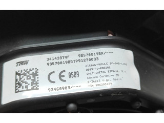 Подушка безопасности водителя 985700198R, 34143379F   Renault Trafic III (X82)