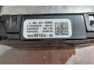   Pojistková skříňka 9832881080   Peugeot 2008 II 2022