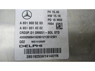 Блок управления двигателя A6519005203   Mercedes-Benz C W205