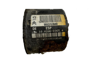 Jednotka ABS 9663703980, 10020603654   Peugeot 207 2007