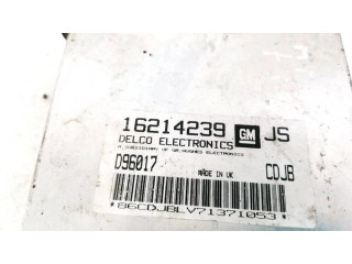 Řídící jednotka 16214239, D96017   Opel Tigra A 1998