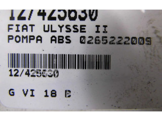 Блок АБС 0265222009, 0265222009   Fiat  Ulysse   -  года