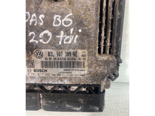 Řídící jednotka 03L907309AE, 0281017946   Volkswagen PASSAT B6 2008