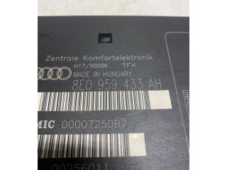 Блок комфорта 8E0959433AH, 00256011   Audi A4 S4 B6 8E 8H   