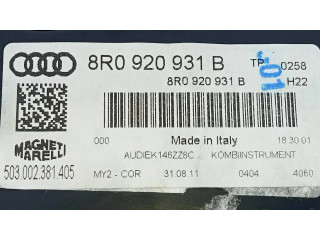 Панель приборов 8R0920931B, E2-A1-33-7   Audi Q5 SQ5       