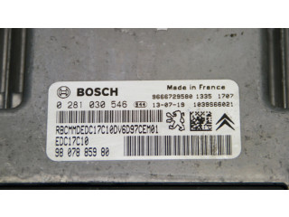 Řídící jednotka 9807885980   Peugeot 2008 I 2015