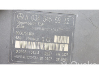 Jednotka ABS A0345455932, A0054310112   Mercedes-Benz SLK R171 2004