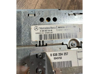 Турбина Радио/ проигрыватель CD/DVD / навигация Mercedes-Benz S W220  A2208270442, 0043753         