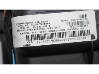 Подушка безопасности пассажира A1728602702, 496021650   Mercedes-Benz SLK R172