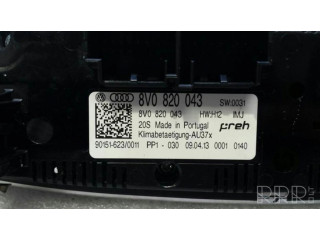 Блок управления климат-контролем 8V0820043   Audi A3 S3 8V