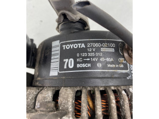 Генератор 2706002100, 0123325012   Toyota Avensis T220      