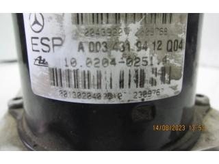Блок АБС A0034319412Q04   Mercedes-Benz  C W203  2000 - 2007 года