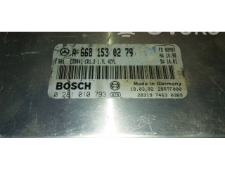 Řídící jednotka A6681530279, 28RTF000   Mercedes-Benz A W168 2003