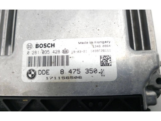 Řídící jednotka 8475350, 0281035428   BMW 2 F22 F23 2019