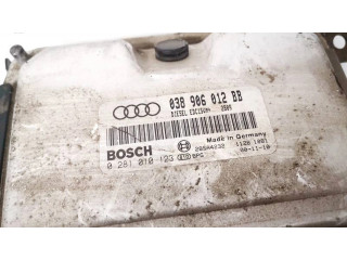 Блок управления двигателя 038906012bb, 0281010123   Audi A3 S3 8L