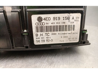 Блок управления климат-контролем 4E0919158A, 4E0919158D   Audi A8 S8 D2 4D
