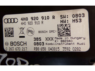 Панель приборов 4H0920910R, 4H0920910R   Audi A8 S8 D4 4H       
