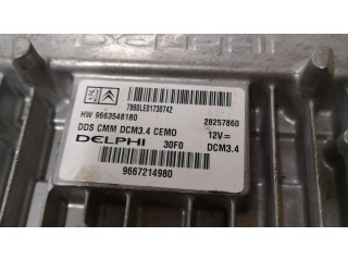 Блок управления двигателя 9663548180, 28257860   Citroen C5