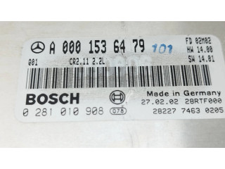 Řídící jednotka A0001536479, 0281010908   Mercedes-Benz C W203 2002
