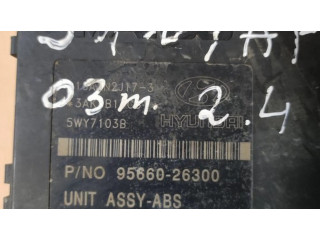 Jednotka ABS 9566026300, 5WY7103B   Hyundai Santa Fe 2003