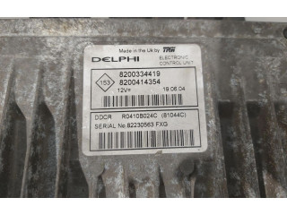 Блок управления двигателем ECU    8200334419   Renault Megane II