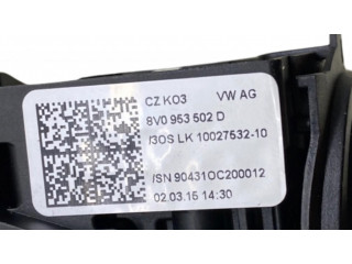 Подрулевой переключатель 8V0953502D, 8V0953521CK   Audi A3 S3 8V