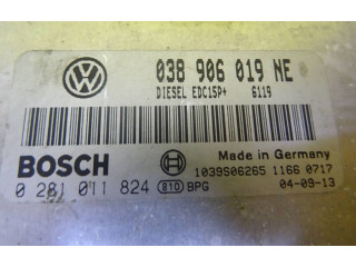 Блок управления двигателя 038906019NE, 0281011824   Seat Ibiza II (6k)