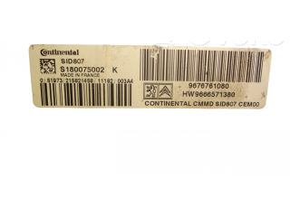 Řídící jednotka HW9666571380, 9676761080   Peugeot 5008 2011