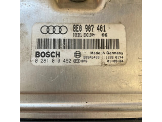 Блок управления двигателя 8E0907401, 28SA5483   Audi A6 S6 C7 4G