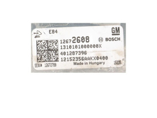 Блок управления двигателя 12672608   Opel Karl