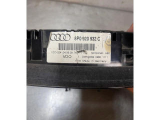 Přístrojová deska  Audi A3 S3 8P 2012 8P0920932C, 8P0920932C  