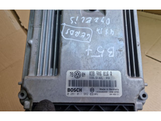 Řídící jednotka 038906016R, 0281011982   Volkswagen PASSAT B5.5 2004