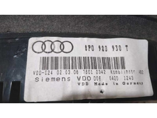 Панель приборов 8P0920930T   Audi A3 S3 8P       