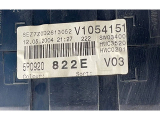 Přístrojová deska  Seat Toledo III (5P) 2005 5P0920822E  